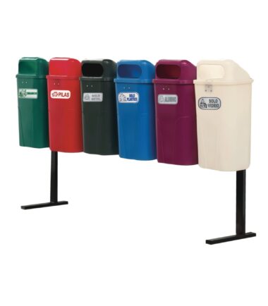 Papelera PA 50 Séxtuple de Rotomoldeo