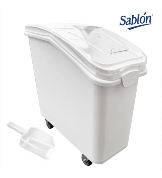 Contenedor para Ingredientes Sablón 81 Litros 9464 Blanco Cristal