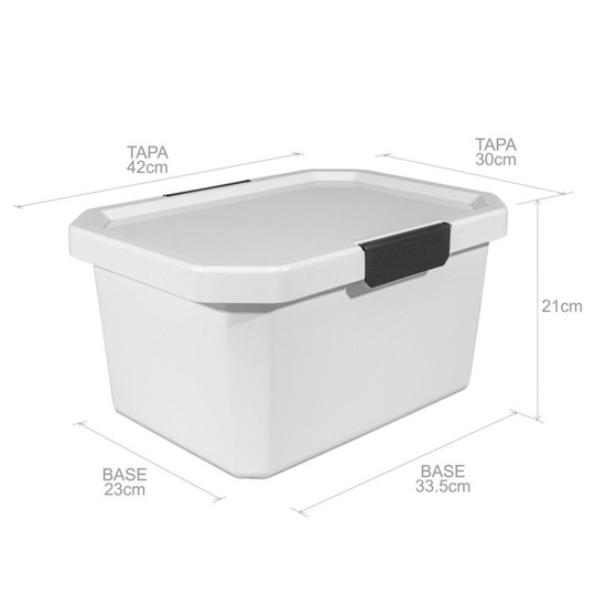 Caja Organizadora Estrabox 16L para Congelación Estra